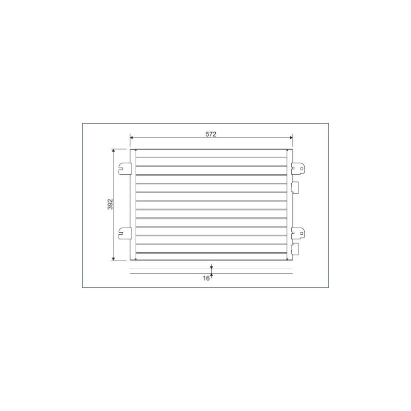 Radiator Aer Conditionat (Condensor) 817701