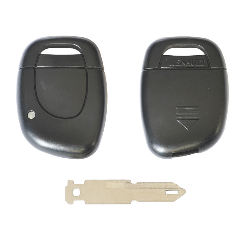 Carcasa Cheie Contact Pentru Renault Clio / Espace / Kangoo / Laguna / Twingo 1 Buton, Cu Cheie
