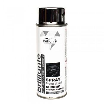 Vopsea Spray Crom (Argintiu) 400Ml Brilliante