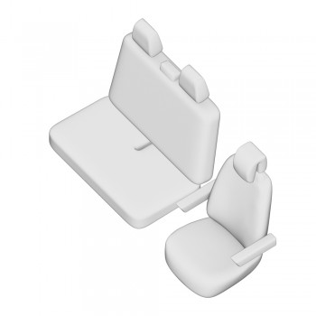 Set Huse Scaun Umbrella Pentru Mercedes Vito (1+2) 2003-2014