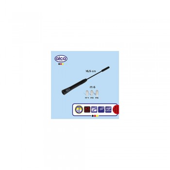 Rezerva Antena Universala 16.5Cm Neagra