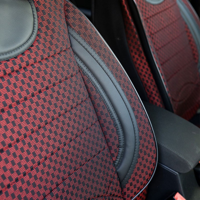 Set Huse Scaun City Rosu