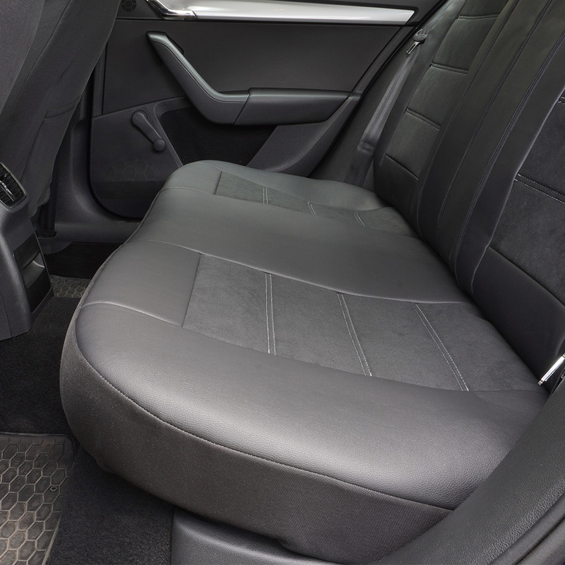 Set Huse Scaun Exclusive Leather Si Alcantara