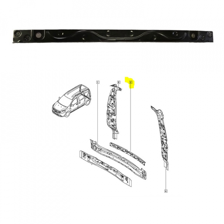Panou Spate Dokker 850422928R