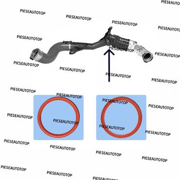 Garnitura Furtun Intercooler 8201089107